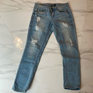 Distressed Dollhouse jeans